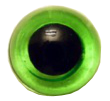 Tieraugen grn, Glas mit se