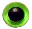 Yeux danimaux en verre  coudre - vert