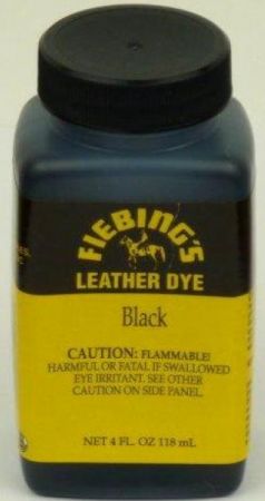 Tintura per pelle, colore nero, 118 ml