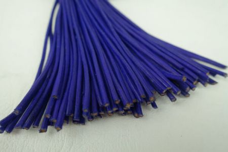 Lederband violett, rund,  2 mm, 1 m lang