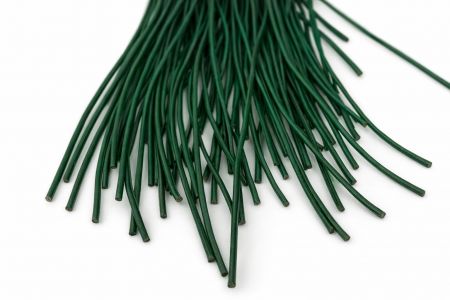 Lederband gr�n, rund � 2 mm, 1 m lang, echtes Rindsleder