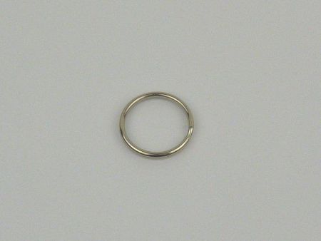 Schlsselring vernickelt  16 mm