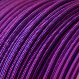 Paracord pink blau, 550 Seil - 4 mm, Typ 3, aus Nylon