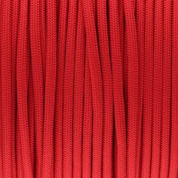 Paracord rot, 550 Seil - 4 mm, Typ 3, aus Nylon