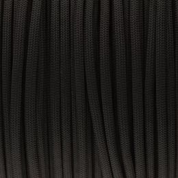 Paracord schwarz, 550 Seil - 4 mm, Typ 3, aus Nylon