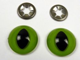 Katzenaugen gr�n, 18 mm �